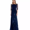 Sonia Pena Alica Dress 21180020 -Jurken Verkoopwinkel Alicadress21180020 Navy 1