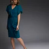 Joseph Ribkoff Alonda Dress 2 Joseph Ribkoff Alonda Dress -Jurken Verkoopwinkel Alondadress Lagoon 1 scaled