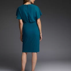 Joseph Ribkoff Alonda Dress -Jurken Verkoopwinkel Alondadress Lagoon 3 scaled