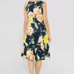 SWING Ambra Dress -Jurken Verkoopwinkel Ambradress Navy 3