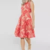 SWING Amelia Dress -Jurken Verkoopwinkel Ameliadress Vulcanored 1