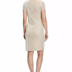 Vera Mont Anna Dress -Jurken Verkoopwinkel Annadress Gold 3