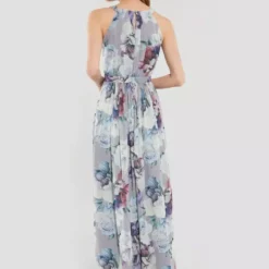 SWING Ava Maxi Dress -Jurken Verkoopwinkel Avamaxidress Silver 3