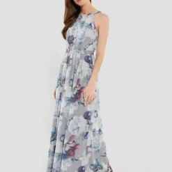 SWING Ava Maxi Dress -Jurken Verkoopwinkel Avamaxidress Silver 4