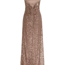 Vera Mont Belli Dress -Jurken Verkoopwinkel Bellidress Cream Gold 5