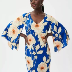 Joseph Ribkoff Bellisima Dress 232109 -Jurken Verkoopwinkel Bellisimadress232109 RoyalSapphire 3 scaled