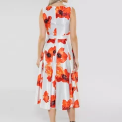 SWING Bibiana Dress -Jurken Verkoopwinkel Bibianadress Vulcanored 3