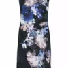 Vera Mont Blue Flowers Dress -Jurken Verkoopwinkel Blueflowersdress Navy 1