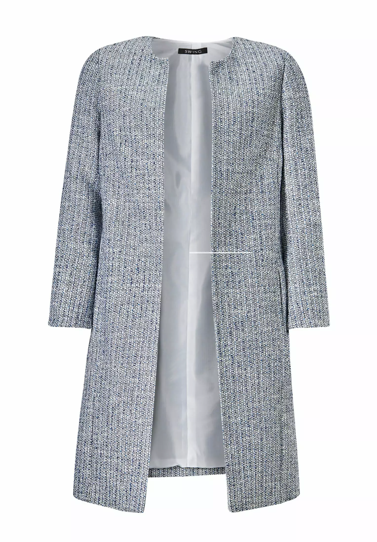 SWING Boucle Blazer Coat 4 SWING Boucle Blazer Coat - Afbeelding 2