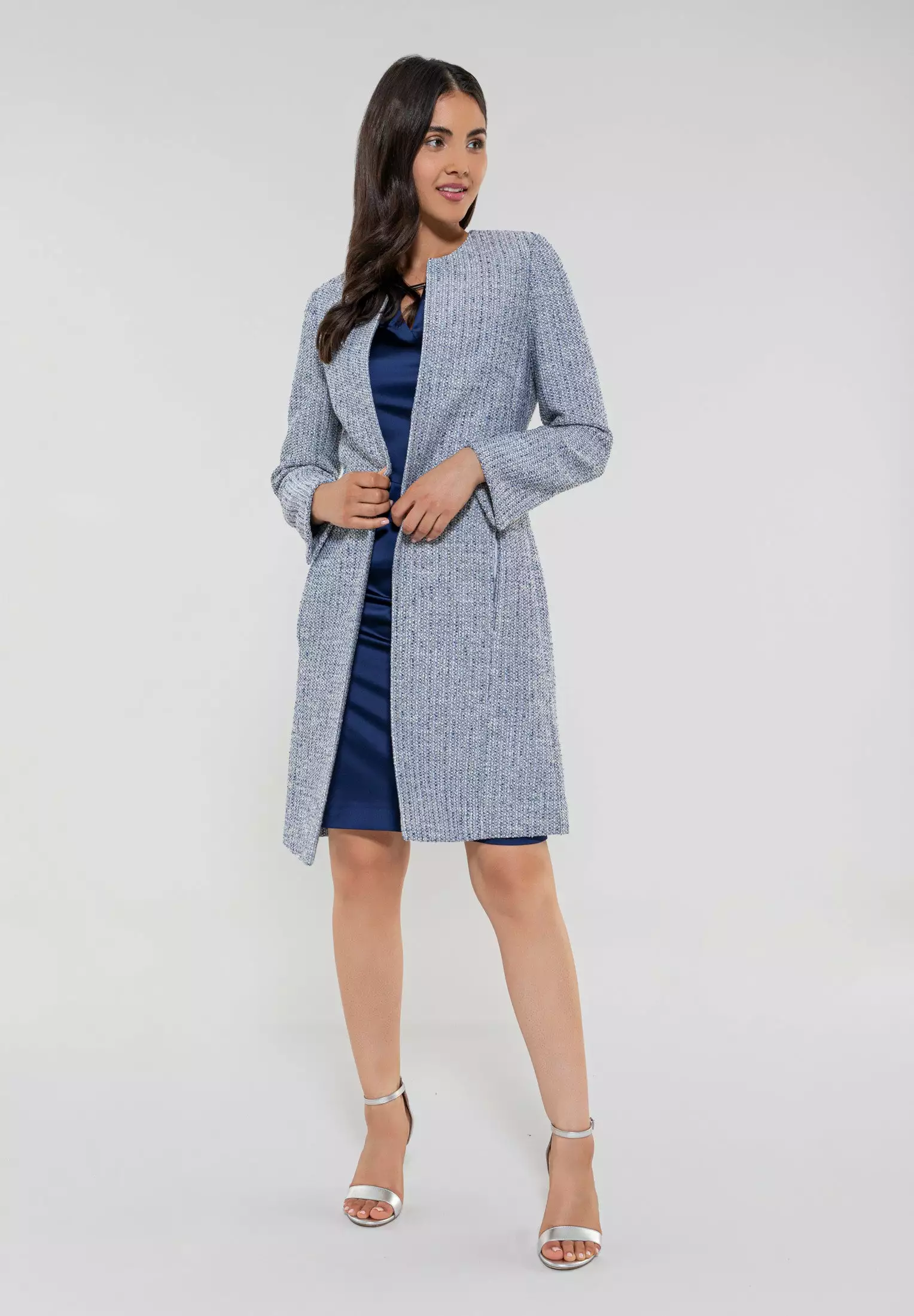 SWING Boucle Blazer Coat 3 SWING Boucle Blazer Coat
