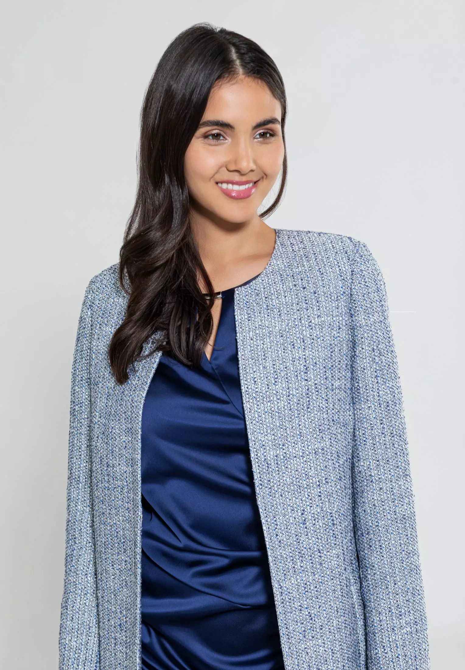 SWING Boucle Blazer Coat 5 SWING Boucle Blazer Coat - Afbeelding 3