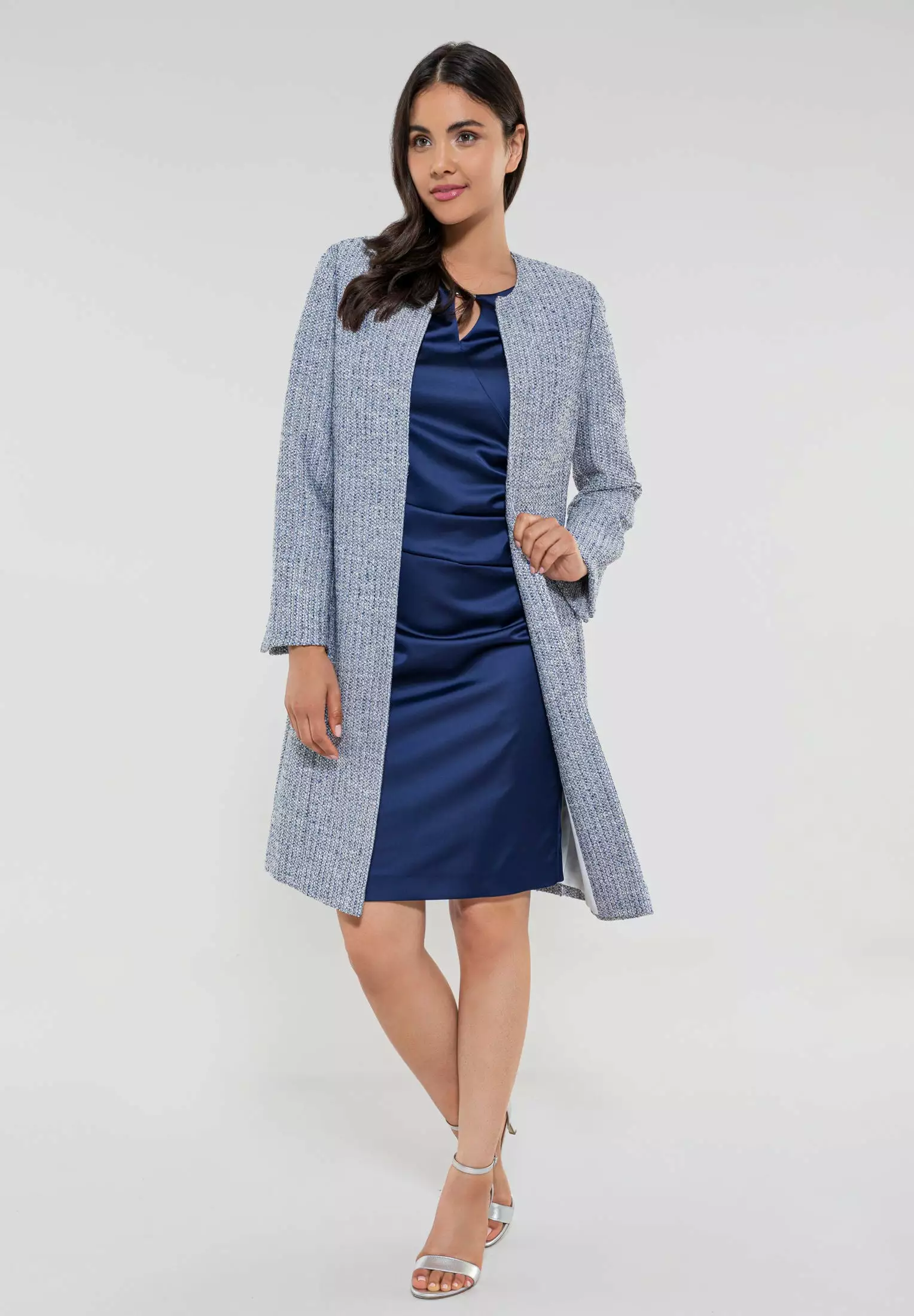 SWING Boucle Blazer Coat 6 SWING Boucle Blazer Coat - Afbeelding 4