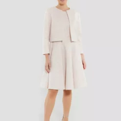 SWING Boucle Jacket -Jurken Verkoopwinkel Bouclejacket Ivory 4