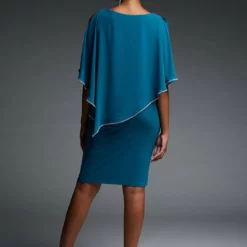 Joseph Ribkoff Carmen Dress 9 Joseph Ribkoff Carmen Dress -Jurken Verkoopwinkel Carmendress Lagoon 3