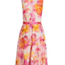 Vera Mont Cassedy Dress -Jurken Verkoopwinkel Cassedydress PinkOrange 4