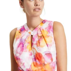 Vera Mont Cassedy Dress -Jurken Verkoopwinkel Cassedydress PinkOrange 5