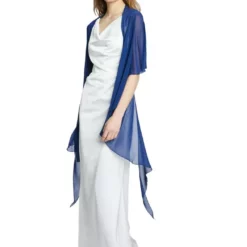 Vera Mont Chiffon Cape Bolero -Jurken Verkoopwinkel Chiffoncapebolero BrightSapphire 2