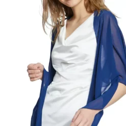 Vera Mont Chiffon Cape Bolero -Jurken Verkoopwinkel Chiffoncapebolero BrightSapphire 5