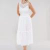SWING Clará Dress -Jurken Verkoopwinkel Claradress Ivory 2