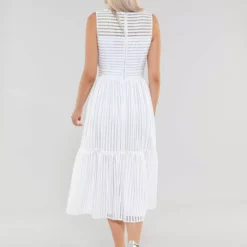 SWING Clará Dress -Jurken Verkoopwinkel Claradress Ivory 3