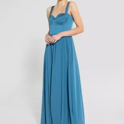 SWING Clarence Dress -Jurken Verkoopwinkel Clarencedress Jewelblue 6