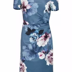 SWING Clari Dress -Jurken Verkoopwinkel Claridress Jewelblue 1