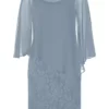 Vera Mont Claryna Dress -Jurken Verkoopwinkel Clarynadress Bluishgrey 1