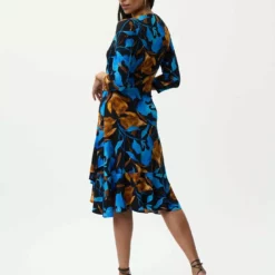 Joseph Ribkoff Claudya Dress 9 Joseph Ribkoff Claudya Dress -Jurken Verkoopwinkel Claudyadress BlueBlack 3