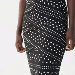 Joseph Ribkoff Cleve Dress -Jurken Verkoopwinkel Clevedress BlackWhite 5