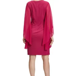 Vera Mont Donna Dress -Jurken Verkoopwinkel Donnadress Sangria 3