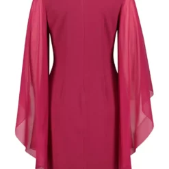 Vera Mont Donna Dress -Jurken Verkoopwinkel Donnadress Sangria 4