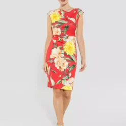 SWING Donya Dress -Jurken Verkoopwinkel Donyadress Vulcanored 4