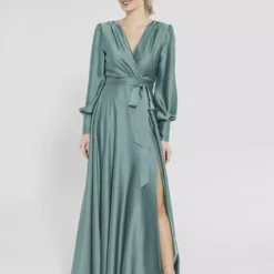 SWING Doutzen Dress -Jurken Verkoopwinkel Doutzendress Magicgreen 4