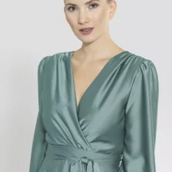 SWING Doutzen Dress -Jurken Verkoopwinkel Doutzendress Magicgreen 5