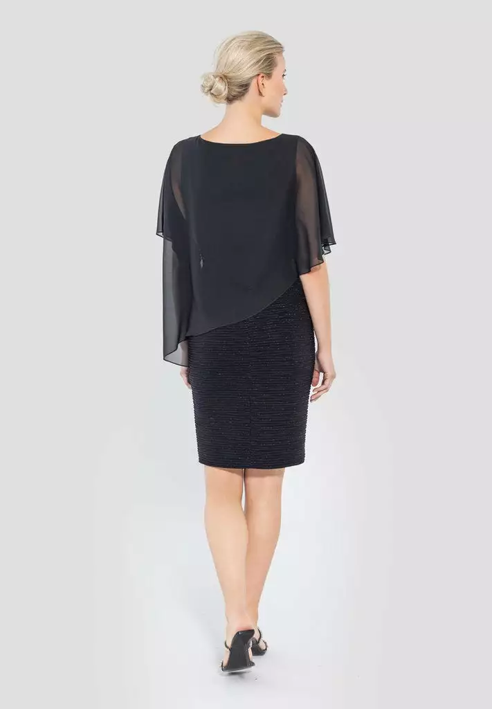 SWING Elianne Dress Black 5 SWING Elianne Dress Black - Afbeelding 3