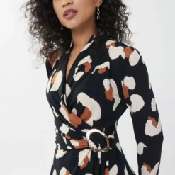 Joseph Ribkoff Elma Dress -Jurken Verkoopwinkel Elmadress Black 5 scaled