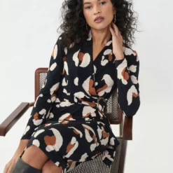 Joseph Ribkoff Elma Dress -Jurken Verkoopwinkel Elmadress Black 7 scaled