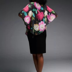 Joseph Ribkoff Emera Dress -Jurken Verkoopwinkel Emeradress Black 3 scaled