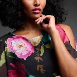 Joseph Ribkoff Emera Dress -Jurken Verkoopwinkel Emeradress Black 4 scaled