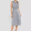 SWING Emma Midi Dress 1 SWING Emma Midi Dress -Jurken Verkoopwinkel Emmamididress Silver 1