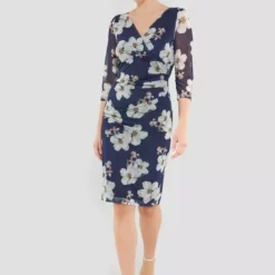 SWING Erista Dress 5AE13500 -Jurken Verkoopwinkel Eristadress5AE13500 Navy 4