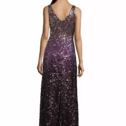 Vera Mont Evening Purple Sequin Dress 7 Vera Mont Evening Purple Sequin Dress -Jurken Verkoopwinkel Eveningpurplesequindress Purple 3