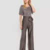 SWING Fab Jumpsuit 2 SWING Fab Jumpsuit -Jurken Verkoopwinkel Fabjumpsuit Nougatbrown 1