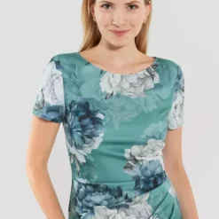 SWING Fari Dress -Jurken Verkoopwinkel Faridress Turqouiseblue 5