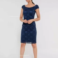 SWING Fay Dress -Jurken Verkoopwinkel Faydress Navy 4