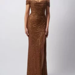 Mascara London Felly Dress MC162171 Bronze