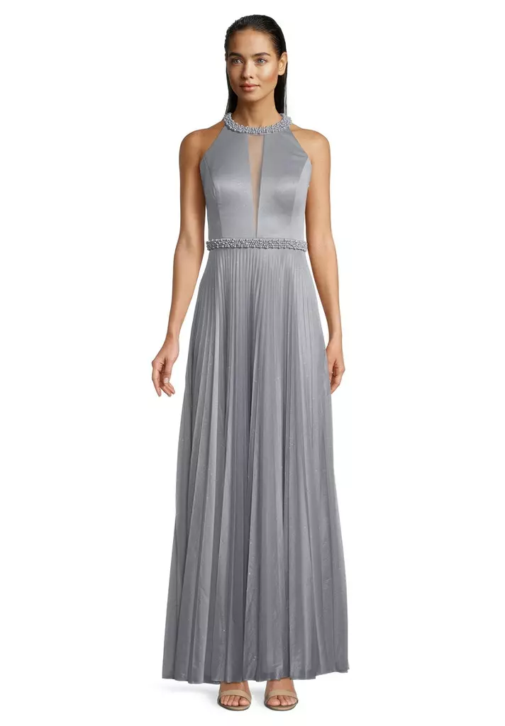 Vera Mont Fergie Dress Gray 3 Vera Mont Fergie Dress Gray