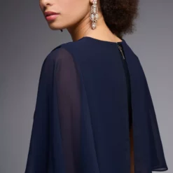 Joseph Ribkoff Flare Dress 231757 11 Joseph Ribkoff Flare Dress 231757 -Jurken Verkoopwinkel Flaredress231757 Midnightblue 5 scaled