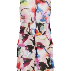 Vera Mont Flera Dress 0227-4824 -Jurken Verkoopwinkel Fleradress0227 4824 Rose Pink 4