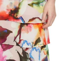 Vera Mont Flera Dress 0227-4824 -Jurken Verkoopwinkel Fleradress0227 4824 Rose Pink 6